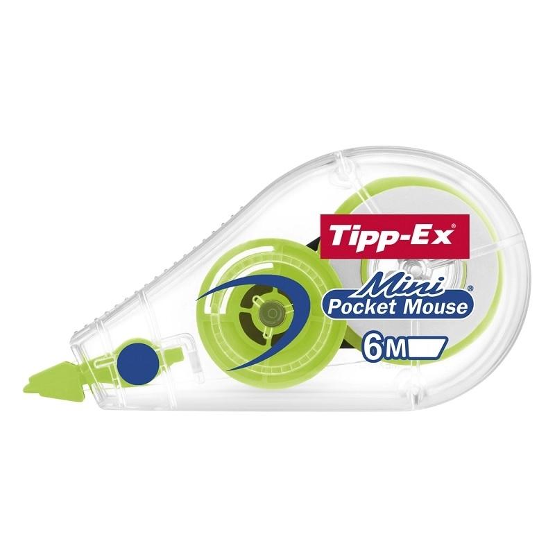 CINTA CORRECTORA 5MMX6M TIPP-EX MINI POCKET MOUSE FASHION  ( 10 )