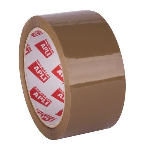 PRECINTO MARRON ROLLO 48X66M PP+SOLVENTE APLI ( 12319  ) ( 36 )