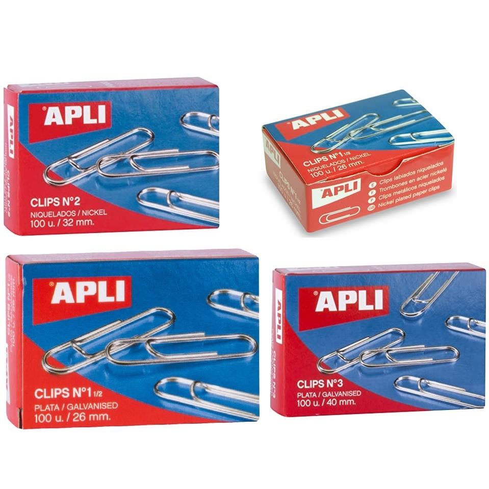 CLIPS NIQUELADOS APLI ( 11712 )