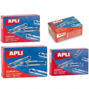 CLIPS NIQUELADOS APLI ( 11712 )