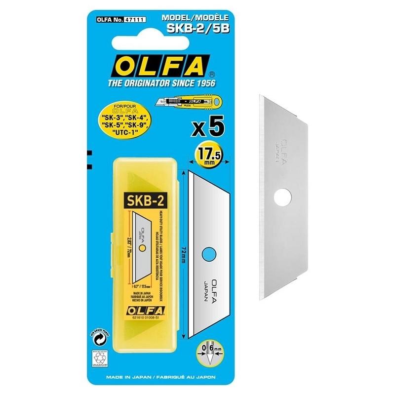 CUCHILLA RECAMBIO CORTE CUTTER 5 CUCHILLAS OLFA PARA SK-4