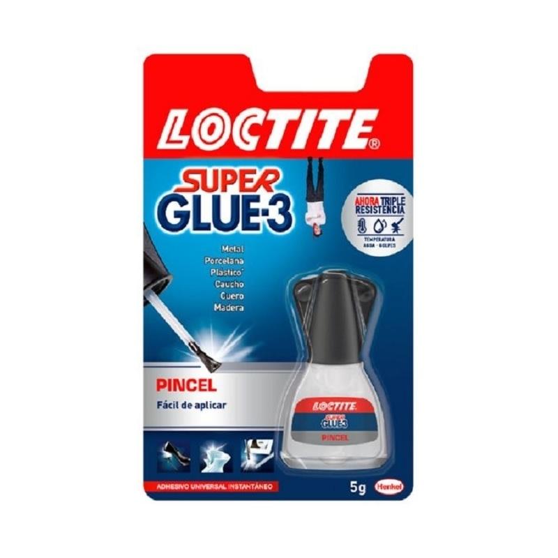 PEGAMENTO INSTANTANEO 5GR LOCTITE  PINCEL SUPER GLUE  ADHESIVO