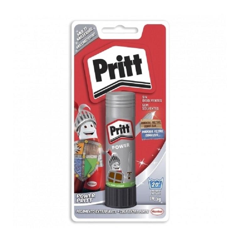BARRA DE PEGAMENTO 19,5GR EXTRAFUERTE PEGA GOMA EVA  PRITT POWER