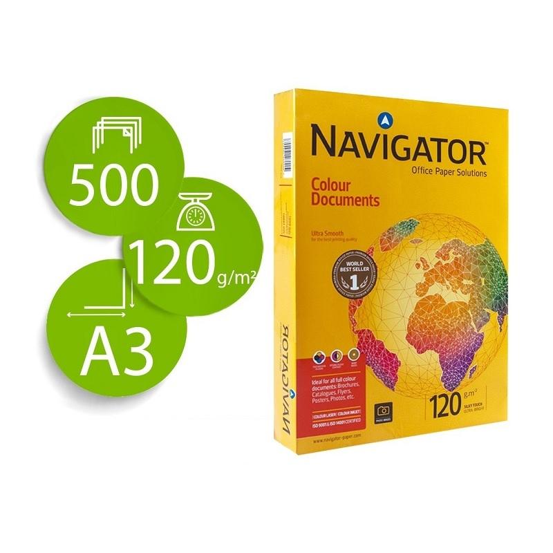 PAPEL DINA3 500 HOJAS 120GR NAVIGATOR