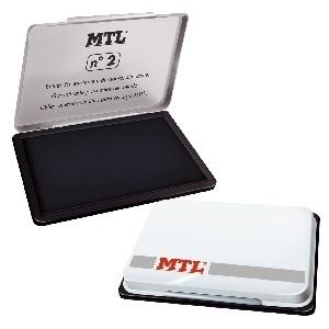 TAMPON ALMOHADILLA TINTA NUM2 METALICO MTL