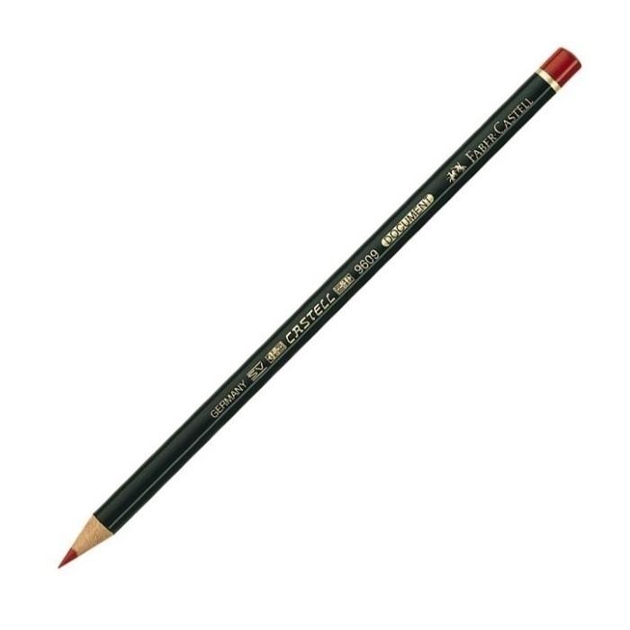 LAPIZ FABER-CASTELL GRAFITO DOCUMENT ECOLOGICO ROJO MINA ESPECIAL IMBORRABLE 119121