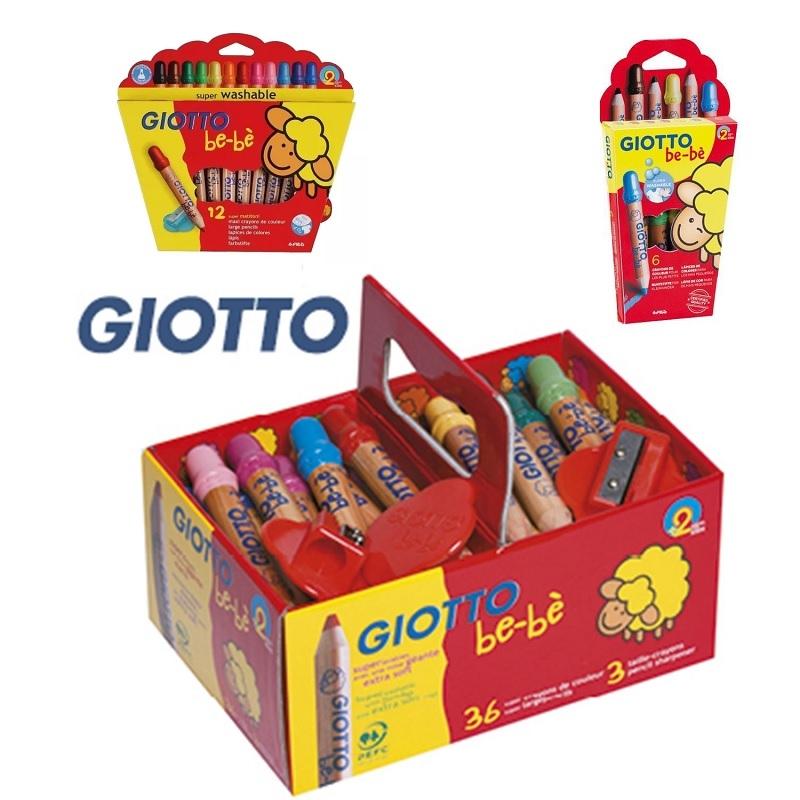 LAPICES DE COLORES GIOTTO BE-BE SUPER SCHOOL PACK DE 36 CON