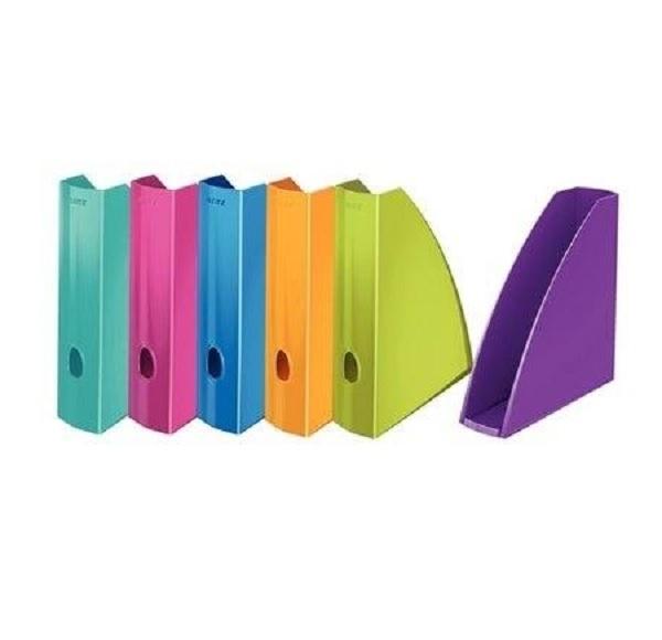 REVISTERO PLASTICO LEITZ WOW DINA4 60MM METALIZADO