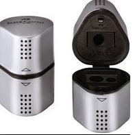 SACAPUNTAS FABER CASTELL 3 USOS CON DEPOSITO