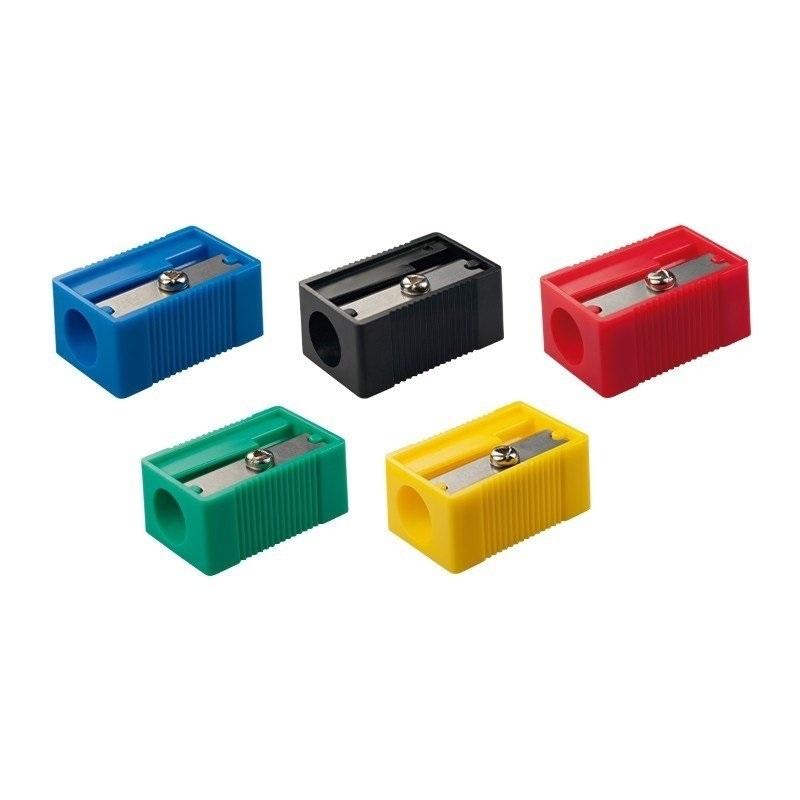 SACAPUNTAS FAIBO RECTANGULAR PLASTICO CAJA DE 24