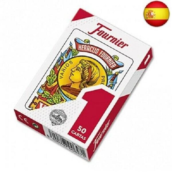 JUEGO DE CARTAS BARAJA ESPAÑOLA 50 CARTAS FOURNIER Nº1