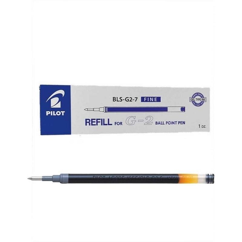 RECAMBIO BOLIGRAFO GEL PILOT G2 AZUL BLS-G2-L
