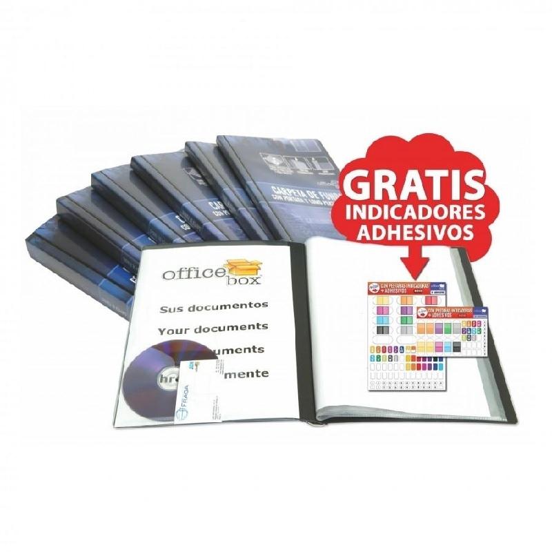 CARPETA DE 60 FUNDAS DINA4 SOLDADAS PERSONALIZABLE DINA4