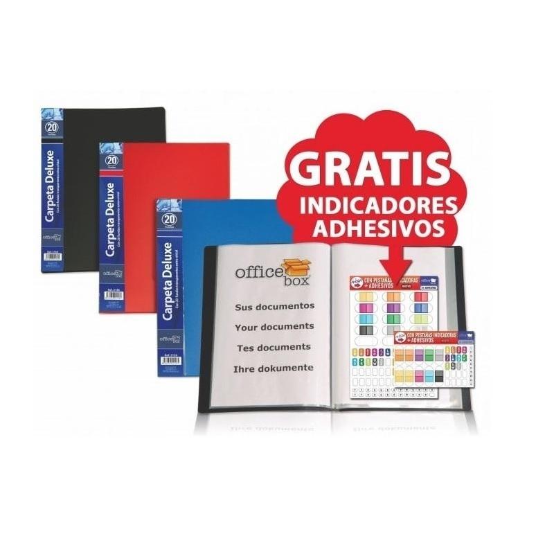 CARPETA DE 20 FUNDAS DINA4 SOLDADAS FLEXIBLES