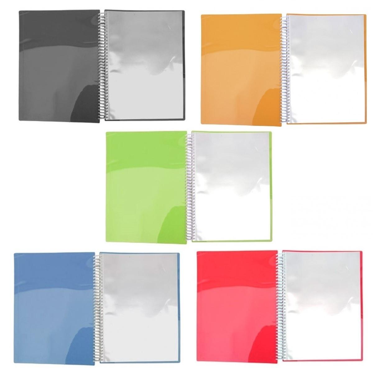 CARPETA DE 40 FUNDAS DINA4 ESPIRAL 360º 31,3X24CM VITAL