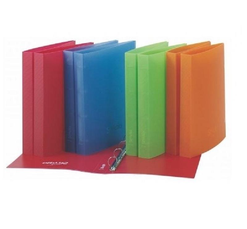 CARPETA 2 ANILLAS 25MM STUDIO 330X275MM PARDO