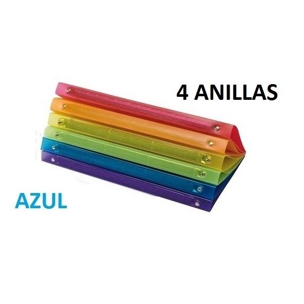 CARPETA 4 ANILLAS DINA4 COLORGRAF