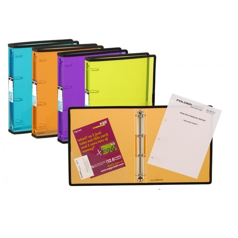 CARPETA 4 ANILLAS 40MM DINA4 FOLDERMATE