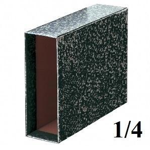 CAJA PARA ARCHIVADOR DE PALANCA 1/4 DINA5 GRAFOPLAS ECOCLASSIC
