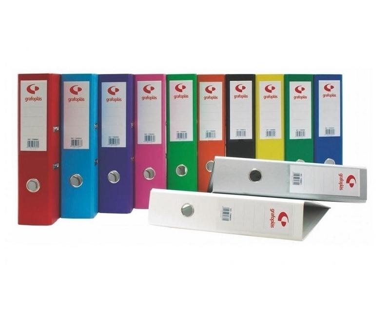 ARCHIVADOR DE PALANCA DINA4 LOMO ANCHO GRAFCOLOR CARTON 2MM