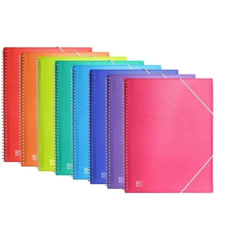 CARPETA DE 60 FUNDAS ESPIRAL OXFORD URBAN PPP DINA4 - SRTD