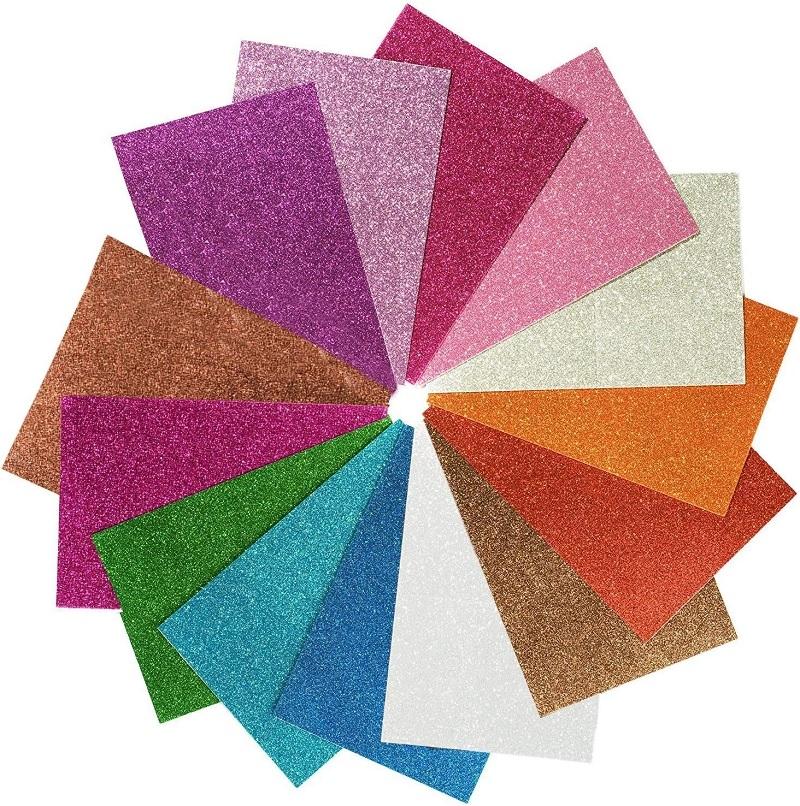 GOMA EVA PURPURINA 40X60CM PRYSE BLANCO