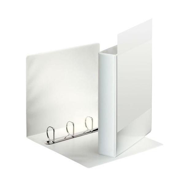 CARPETA CANGURO 4 ANILLAS 40MM DINA4 PERSONALIZABLE 40MM BLANCO GRAFOPLAS