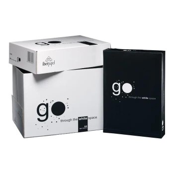 PAPEL DINA4 500 HOJAS 80GR BLANCO FOTOCOPIADORA MULTIFUNCION GO