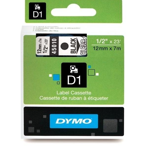 CINTA DE DYMO D1 7METROS 12MM