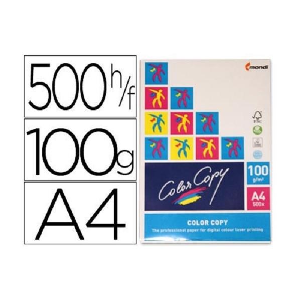 PAPEL COLOR COPY DINA4 100GR 500HOJAS