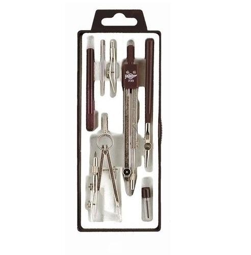 COMPAS ESCOLAR MINAS C ACCESORIOS SERIE BACHILLER 239