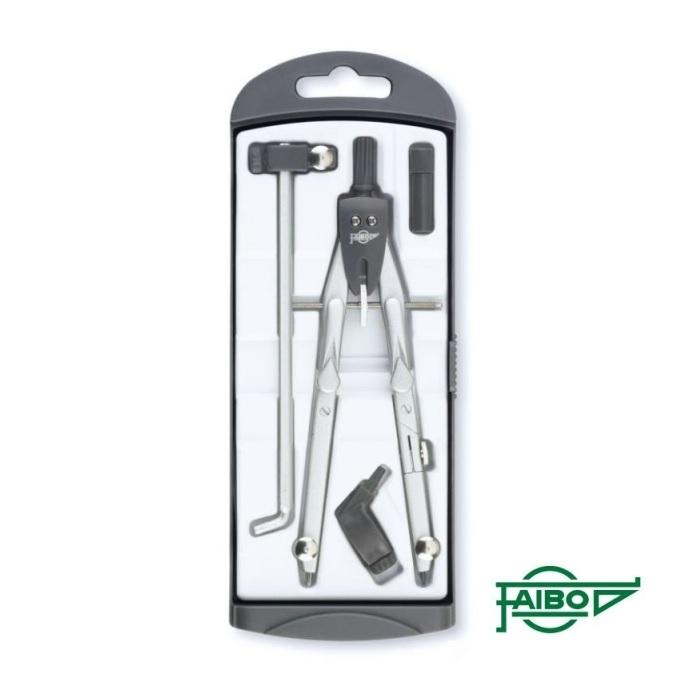 COMPAS ESCOLAR MICROMETRICO MINAS AMBOS BRAZOS ARTICULADO 402T