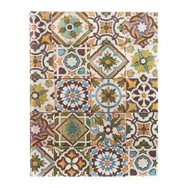 CUADERNO COSIDO PAPERBLANKS OPORTO TAPA DURA 144H LISA 180X230MM
