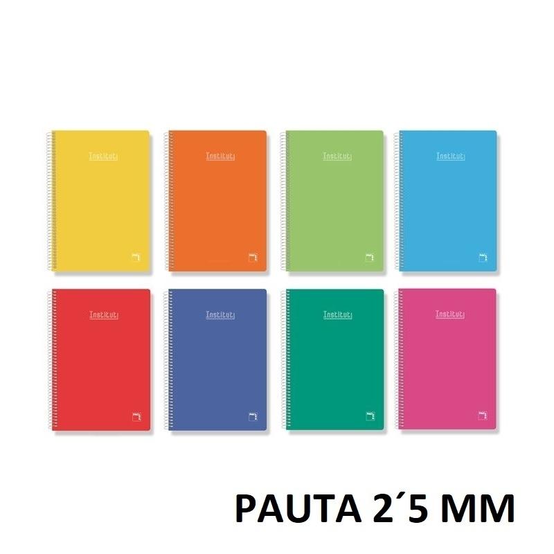 CUADERNO ESP FOLIO PAUTA 2,5MM TDD 80H 60GR PACSA 16222