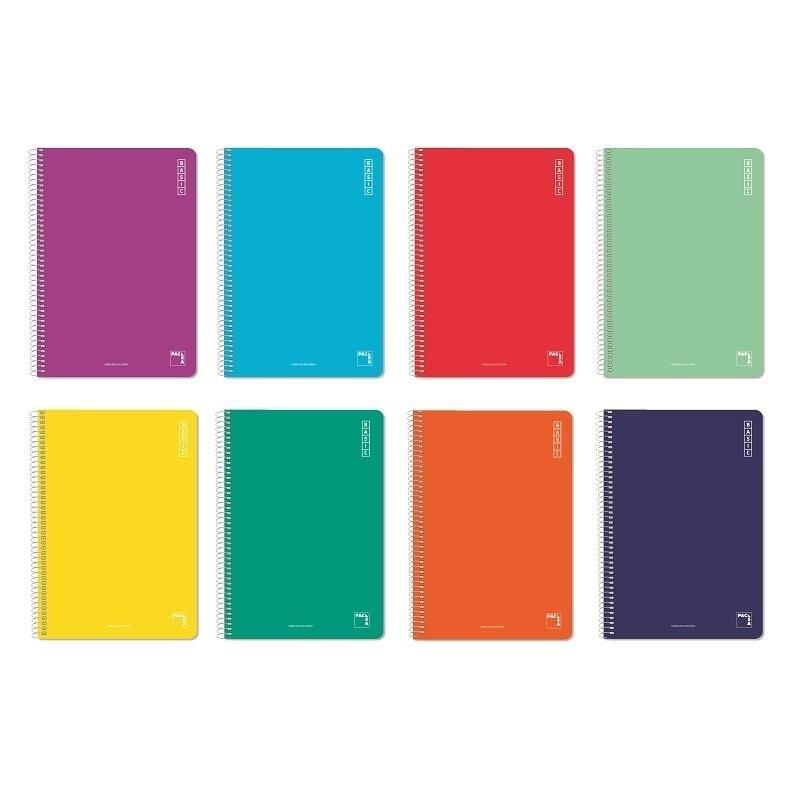 CUADERNO ESP DINA5 PAUTA 2,5MM TBB 80H 60GR SERIE BASIC PACSA
