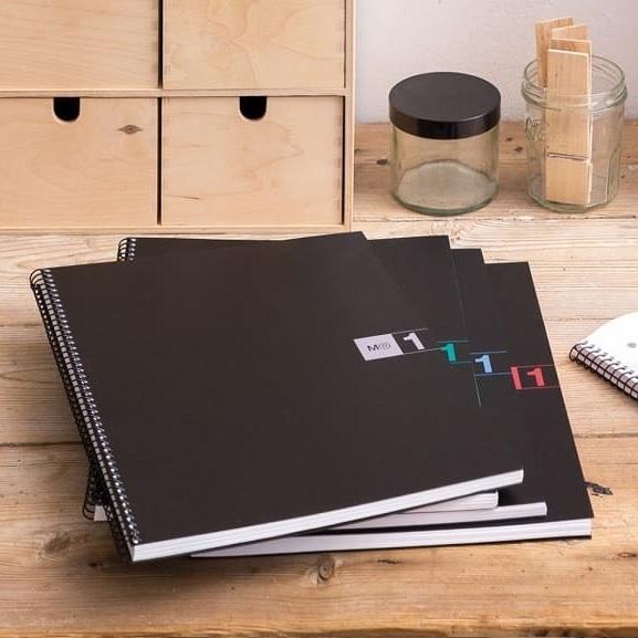 CUADERNO ESP DINA4 MICROPER 5X5 PPP 1 BANDA 80H MIQUELRIUS NARANJA