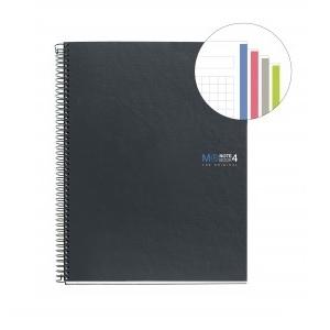 CUADERNO ESP NB4 MIQUELRIUS MICROPERFORADO TAPA DURA DINA5 160HOJAS CUADRICULA 5X5