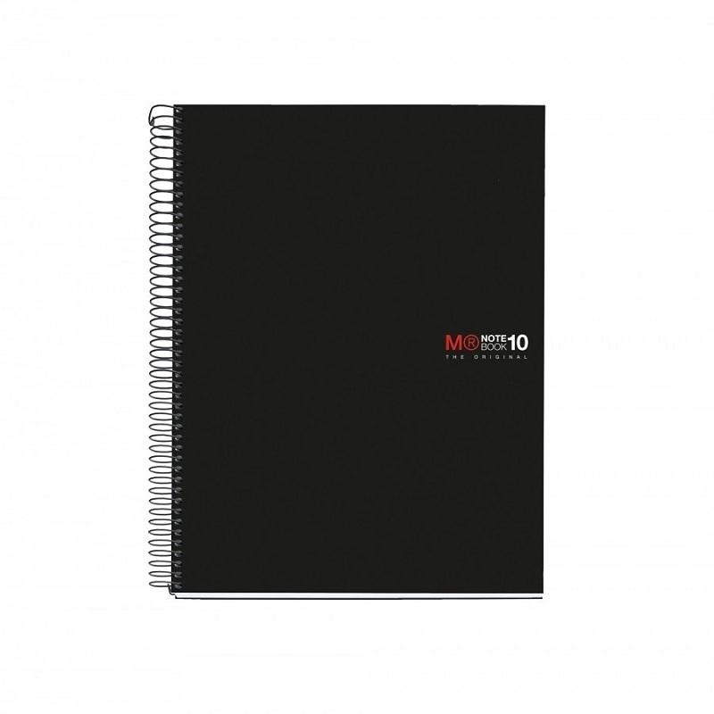 CUADERNO ESP NB10 DINA4 MIQUELRIUS EMOTIONS PPP 200H 70GR CUADRICULA 5X5 NEGRO