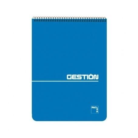BLOCK DE NOTAS ESPIRAL FOLIO 80 HOJAS CUADRICULA DE 4X4 SIN MARGEN PACSA