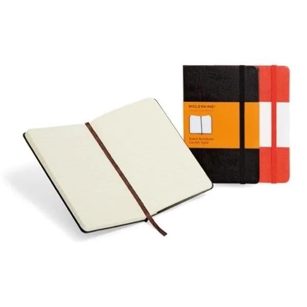 CUADERNO COSIDO MOLESKINE CLASSIC POCKET CON GOMA