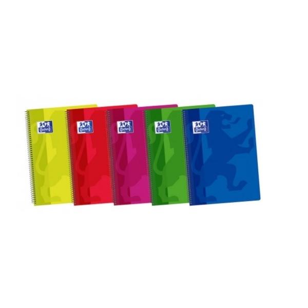 CUADERNO OXFORD SCHOOL CLASSIC PPP FOLIO 80H 4X4  - AZUL MARINO