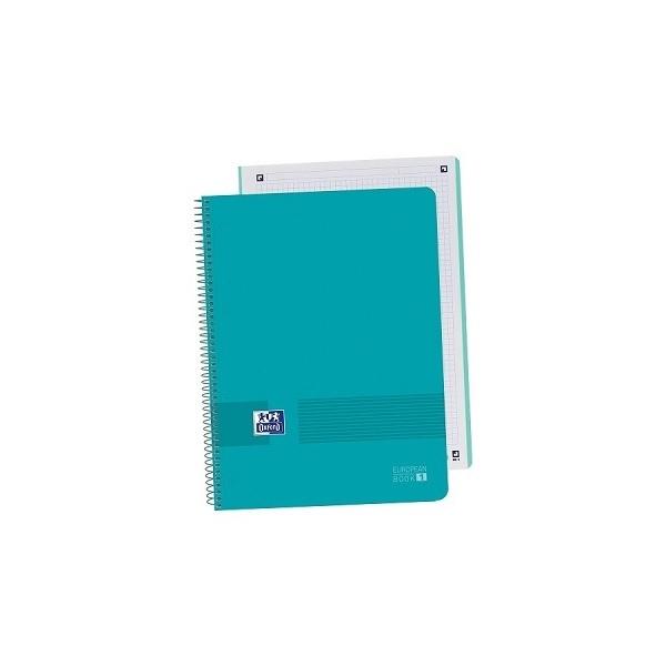 CUADERNO ESP DINA4 MICROPER 5X5 PPP 1 BANDA 80H OXFORD LIVE&GO AQUA