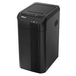 DESTRUCTORA FELLOWES AUTOMAX 350C (350HOJAS PARTIC.) NIVEL DE SEGURIDAD 4 - PARTICULA 4X38MM  ANCHO 230MM  DEP.68L