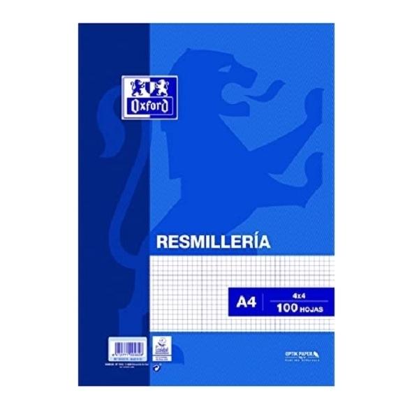 PAPEL DINA4 100 HOJAS 80GR 4X4 ENRI AZUL