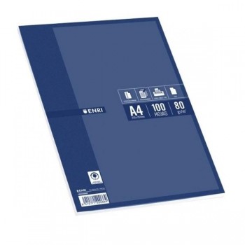 RESMILLERIA  DINA4 100H LISO AZUL