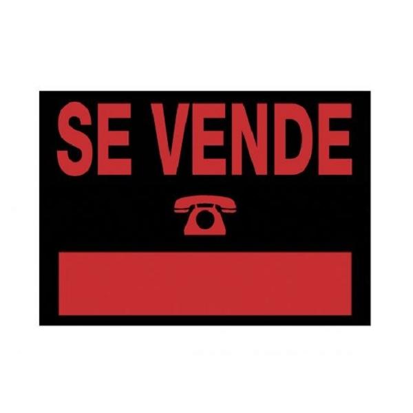 CARTEL ANUNCIO PVC 35X25 SE VENDE