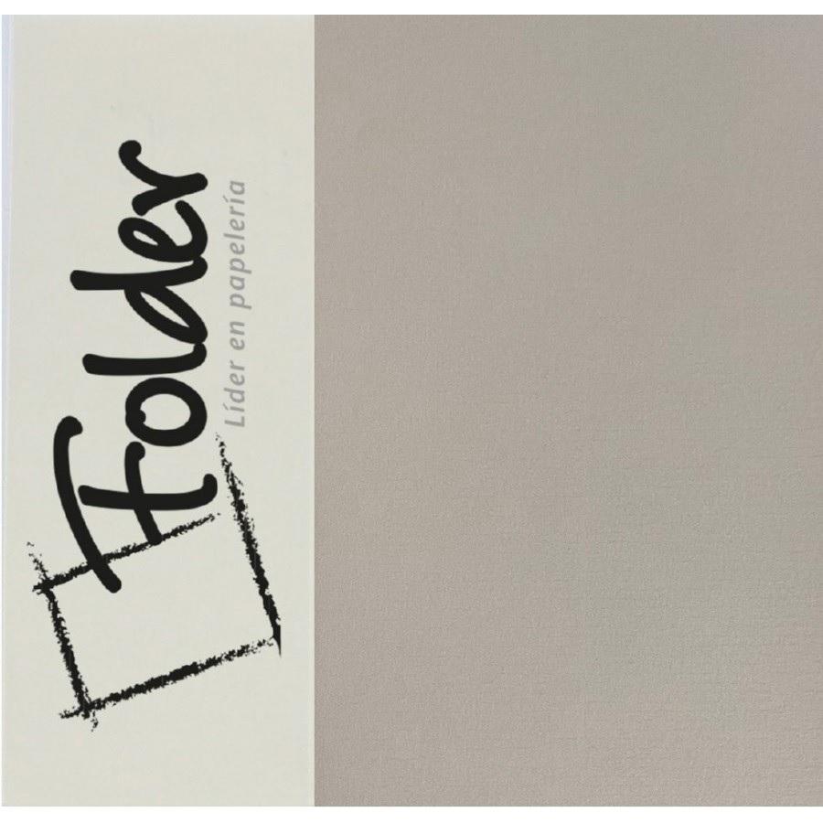 CARTULINA CUADRADA 157X157 DOBLE 165GR FOLDER PACK 5 TARJETAS COLOR GRIS