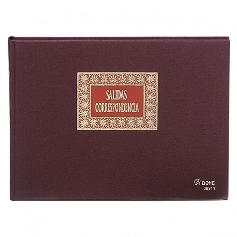 LIBRO REGISTRO SALIDA CORRESPONDENCIA DOHE 100HOJAS FOLIO APAISADO 09911