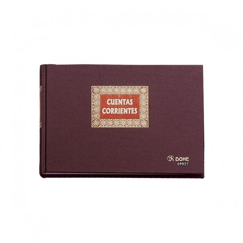 LIBRO CONTABILIDAD DOHE 1/4 APAISADO 100H CUENTAS CORRIENTES