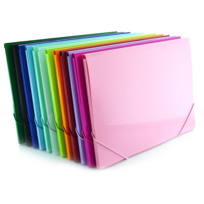 CARPETA DE DIBUJO CON GOMAS DINA4+ 27X35X1CM PARA BLOCK DE DIBUJO COLORLINE